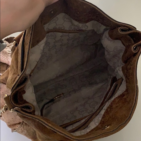 Michael Kors suede Hamilton bag - Picture 6 of 6